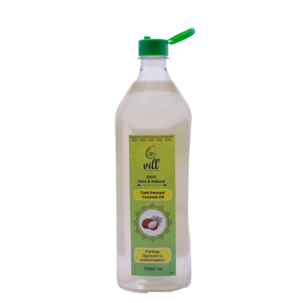 Coconut Oil (1000ml) Plastic Bottle - Image 3