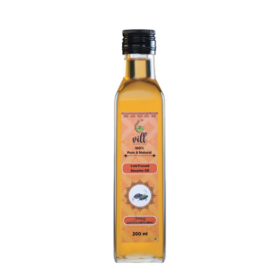Sesame Oil (200 ml) Glass Bottle