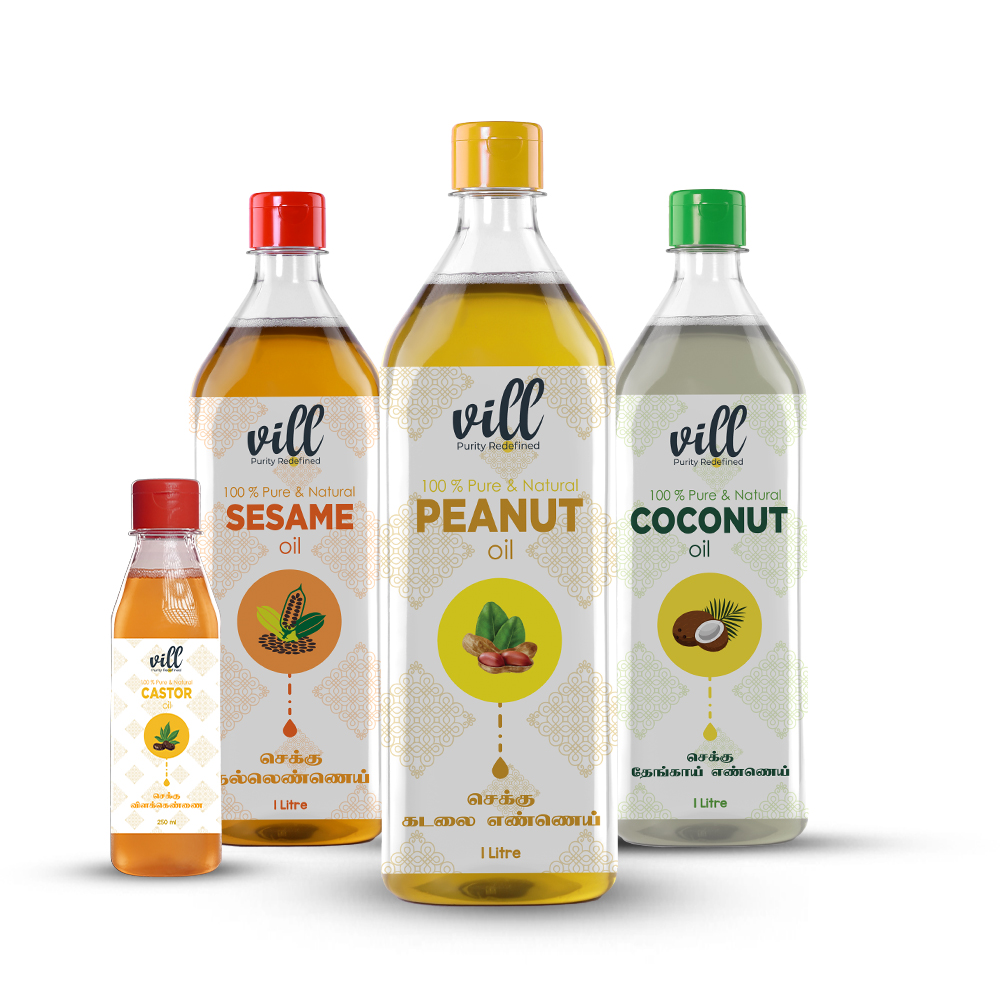 Cold Pressed Oils Special Combo